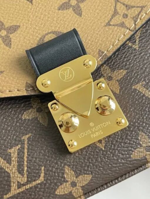 Женская сумка Louis Vuitton Pochette Metis Set 20/11 см A125214 коричневая - фото 3