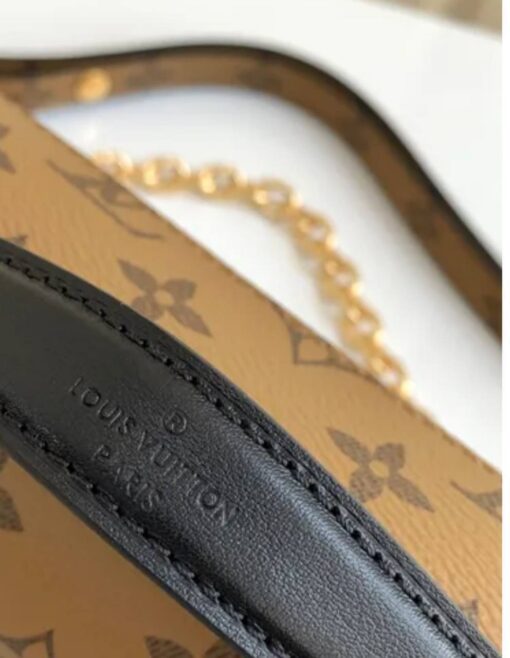 Женская сумка Louis Vuitton Pochette Metis Set 20/11 см A125214 коричневая - фото 6