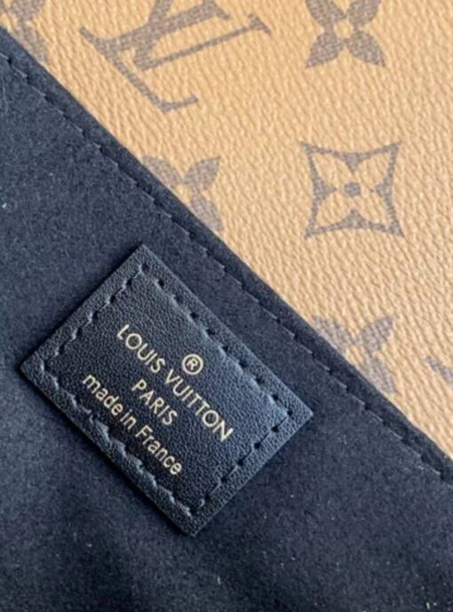 Женская сумка Louis Vuitton Pochette Metis Set 20/11 см A125214 коричневая - фото 7