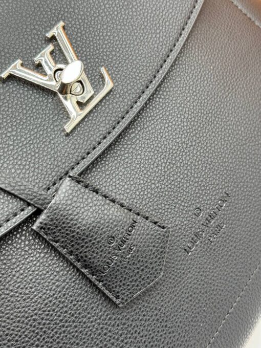 Женская сумка Louis Vuitton Lockme A125243 30/23 см чёрная - фото 3