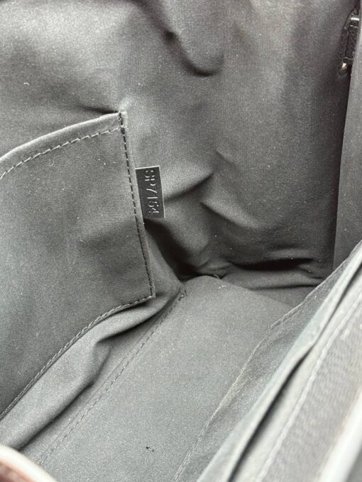 Женская сумка Louis Vuitton Lockme A125243 30/23 см чёрная - фото 8