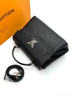 Женская сумка Louis Vuitton Lockme A125253 25/18 см чёрная