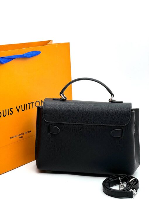 Женская сумка Louis Vuitton Lockme A125253 25/18 см чёрная - фото 2