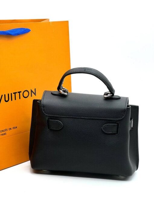 Женская сумка Louis Vuitton Lockme A125261 22/16 см чёрная - фото 2