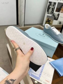 Кроссовки Prada Leather 2EG430 Premium L.Blue