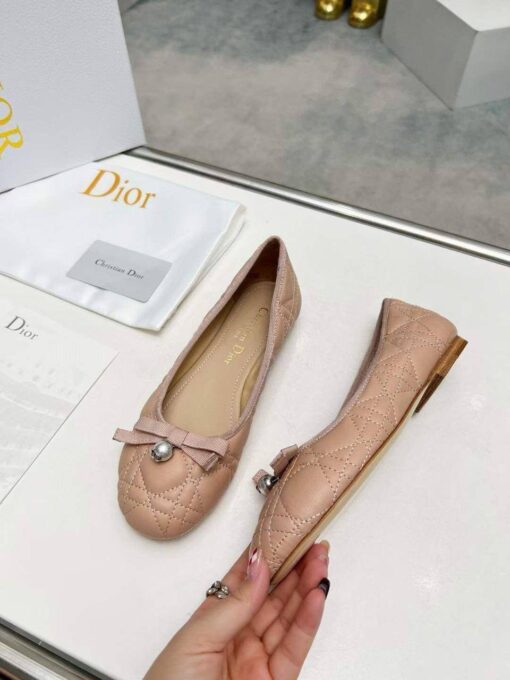 Балетки Christian Dior Ballet A125801 бежевые - фото 3