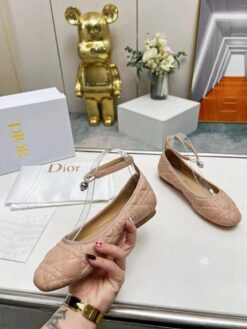 Балетки Christian Dior Ballet A125844 бежевые