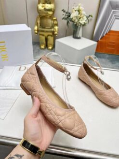 Балетки Christian Dior Ballet A125844 бежевые