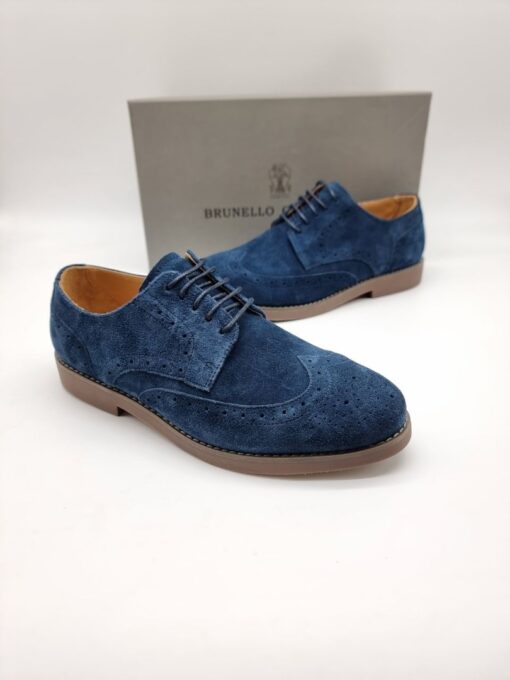 Туфли Brunello Cucinelli A126065 Blue - фото 2