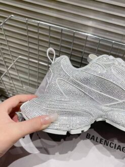 Кроссовки Balenciaga 3XL Rhinestones 734731W3XST Premium White