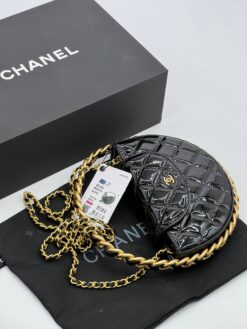 Женская сумка Chanel 22/14 см A127593 черная