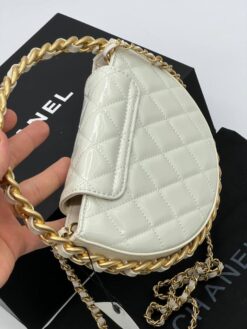 Женская сумка Chanel 22/14 см A127600 белая