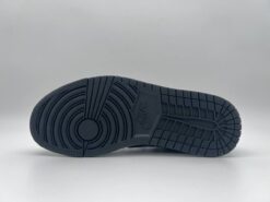 Кроссовки Nike Air Jordan 1 Low x Travis Scott чёрно-серые с белым