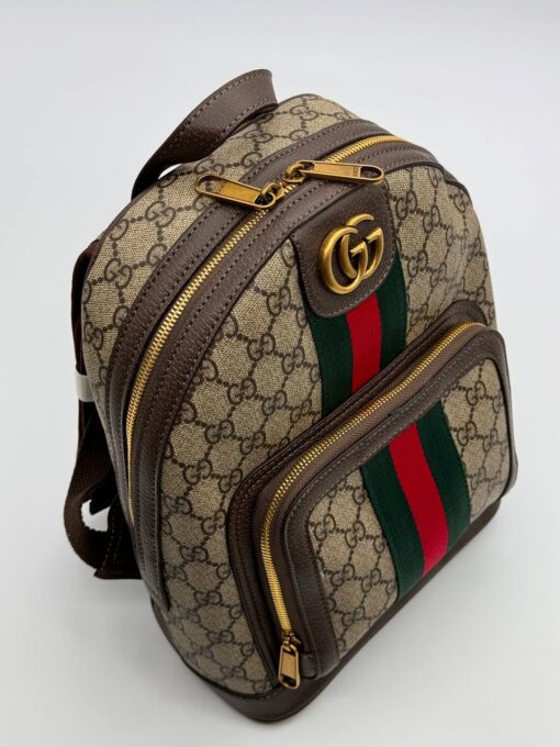 Рюкзак Gucci A123193 30/23 см коричневый - фото 7