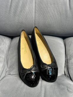 Балетки Chanel Ballet Flats G02819 Premium Leather Black