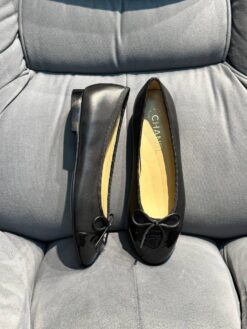 Балетки Chanel Ballet Flats G02819 Premium Leather Black