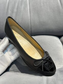 Балетки Chanel Ballet Flats G02819 Premium Leather Black