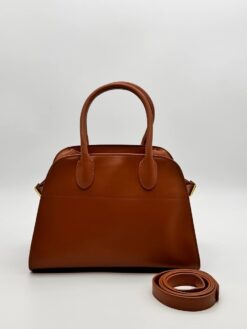 Сумка The Row Soft Margaux in Leather 26/18 см Brown