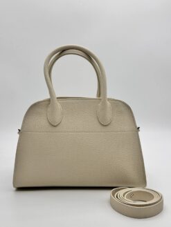 Сумка The Row Soft Margaux in Grainy Leather White (два размера 26 и 40 см)