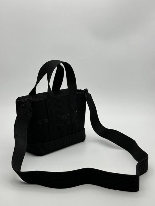 Женская сумка Alexander Wang A129596 тканевая 25/15 см черная - фото 2