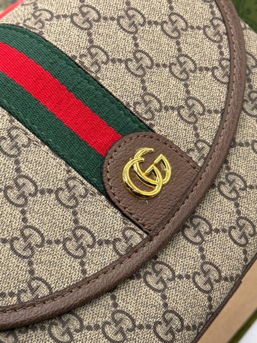 Сумка Gucci 24/15 см A130789 коричневая - фото 16