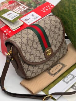 Сумка Gucci 24/15 см A130789 коричневая