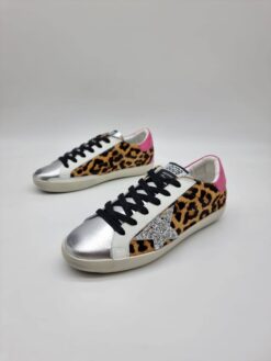 Кеды женские Golden Goose A130365 коричневые