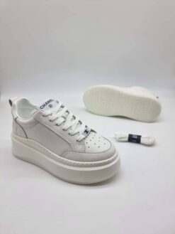 Кроссовки женские Chanel A130422 White-Wht