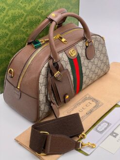 Сумка Gucci 33/19 см A130790 коричневая