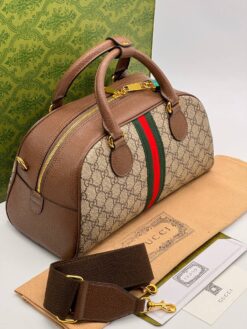 Сумка Gucci 33/19 см A130790 коричневая