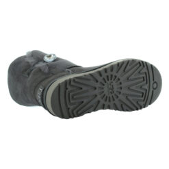 Угги женские UGG Bailey Button Bling Suede Grey (остался один размер 38)