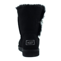 Угги женские UGG Bailey Button Bling Suede Black (осталось два размера: 36, 37)