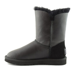 Угги женские UGG Bailey Button Bling Metallic Black (осталось два размера: 36, 37)