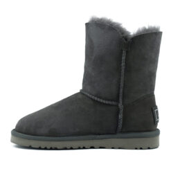 Угги женские UGG Bailey Button Bling Suede Grey (остался один размер 38)