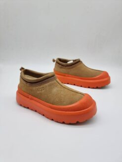 Угги UGG Tasman Weather Hybrid Slipper Men's/Women's с резиновой подошвой каштановые