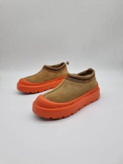 Угги UGG Tasman Weather Hybrid Slipper Men’s/Women’s с резиновой подошвой каштановые