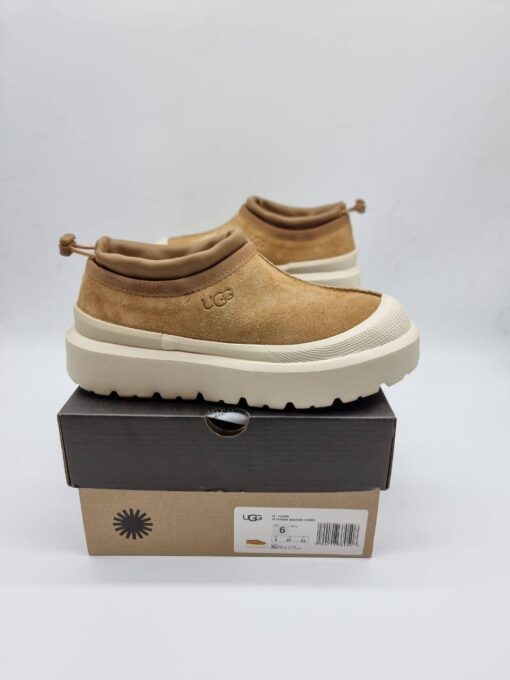 Угги UGG Tasman Weather Hybrid Slipper Men's/Women's с резиновой подошвой песочные - фото 2