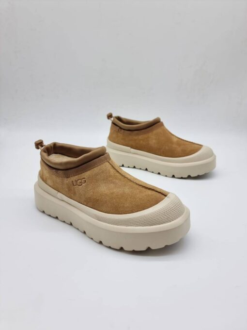 Угги UGG Tasman Weather Hybrid Slipper Men's/Women's с резиновой подошвой песочные - фото 1