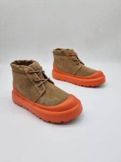 Угги UGG Neumel Weather Hybrid Men's/Women's с резиновой подошвой каштановые