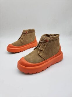 Угги UGG Neumel Weather Hybrid Men’s/Women’s с резиновой подошвой каштановые