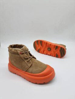 Угги UGG Neumel Weather Hybrid Men’s/Women’s с резиновой подошвой каштановые