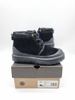 Угги UGG Neumel Weather Hybrid Men’s/Women’s с резиновой подошвой чёрные