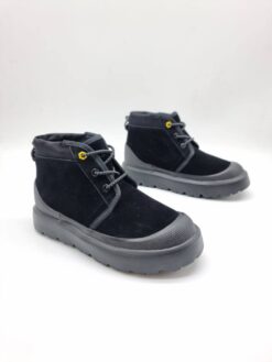 Угги UGG Neumel Weather Hybrid Men's/Women's с резиновой подошвой чёрные