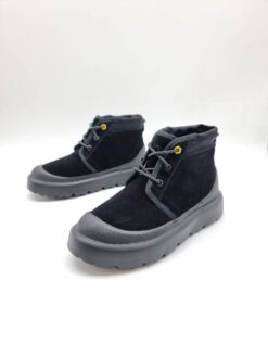 Угги UGG Neumel Weather Hybrid Men’s/Women’s с резиновой подошвой чёрные