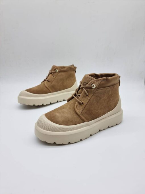 Угги UGG Neumel Weather Hybrid Men's/Women's с резиновой подошвой песочные - фото 4