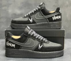 Кроссовки Nike Air Force 1 Low A132376 Venom Black зимние с мехом