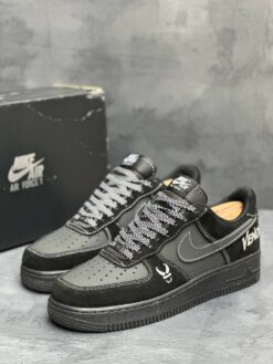 Кроссовки Nike Air Force 1 Low A132376 Venom Black зимние с мехом