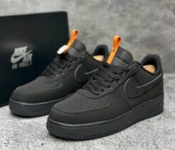 Кроссовки Nike Air Force 1 Low A132408 Matte Black зимние с мехом