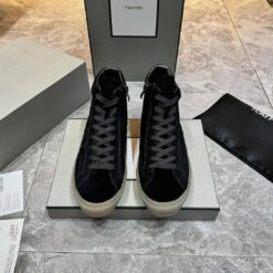 Кроссовки Tom Ford A133021 зимние чёрные