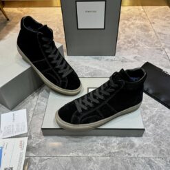 Кроссовки Tom Ford A133021 зимние чёрные